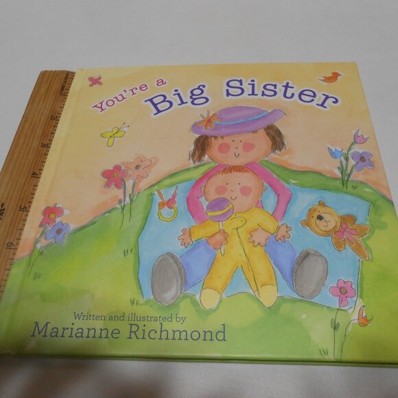NEW HC BOOK: You're a Big Sister by Marianne Richmond HC 📘🎁 👸 - Picture 2 of 9